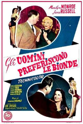 Gli uomini preferiscono le bionde (1953) streaming